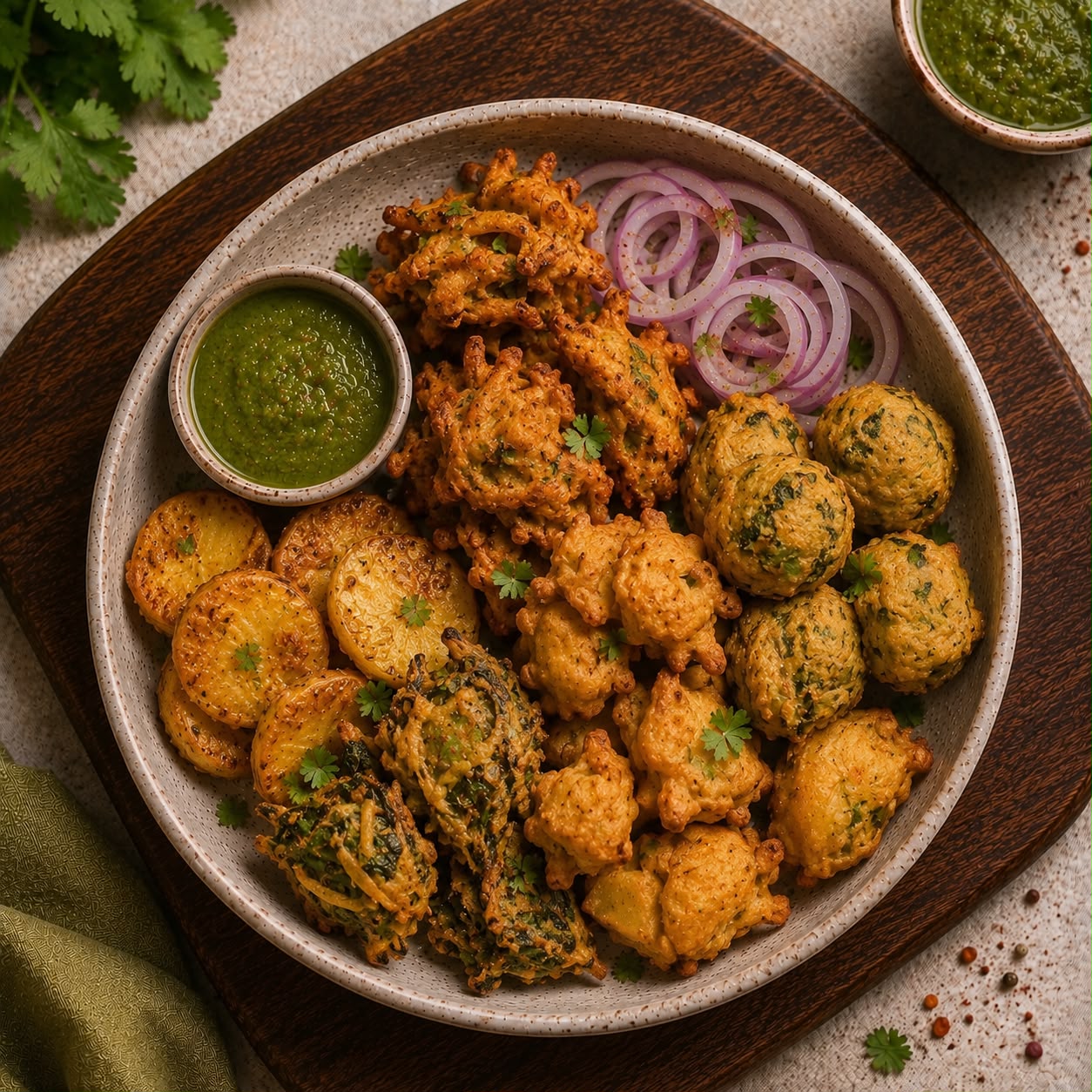 Assorted Pakoras